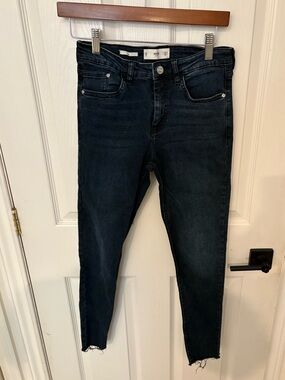 Mango Dark Indigo ISA Skinny Jeans